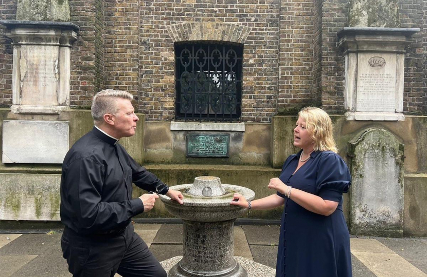 Visit to St Anne's Church, Soho