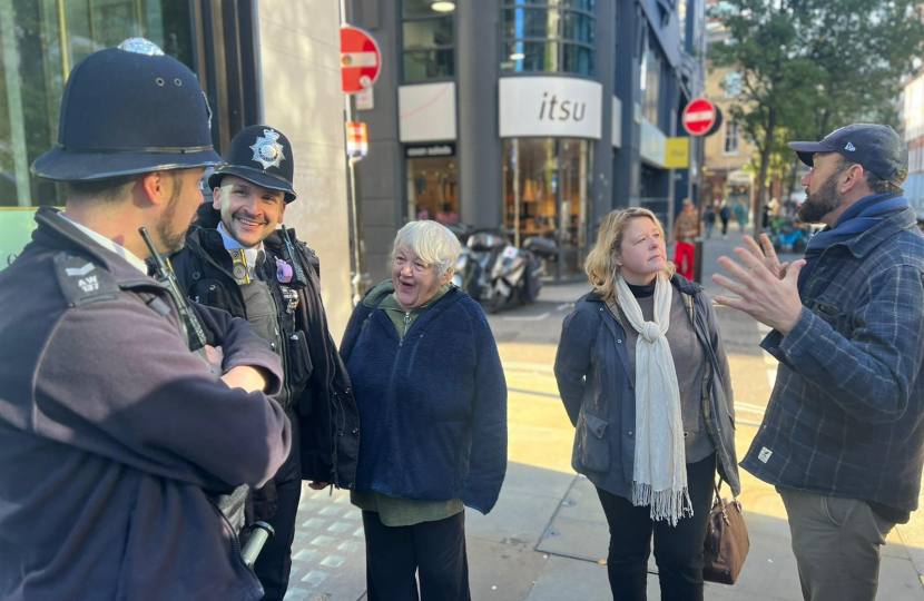 On patrol with the West End Police Team