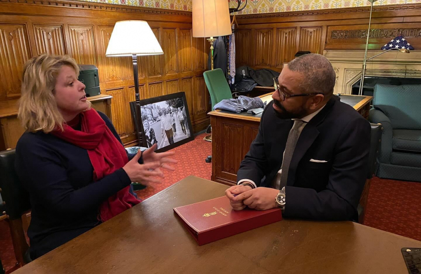 Nickie met with the Home Secretary