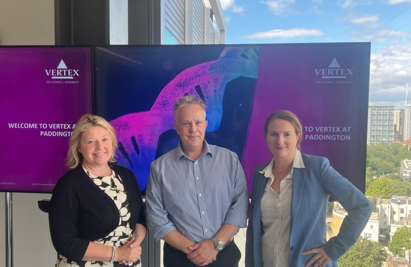 Visiting Vertex Pharmaceuticals